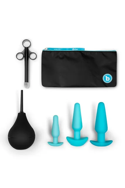 B-VIBE ANAL EDUCATION SET BLUE