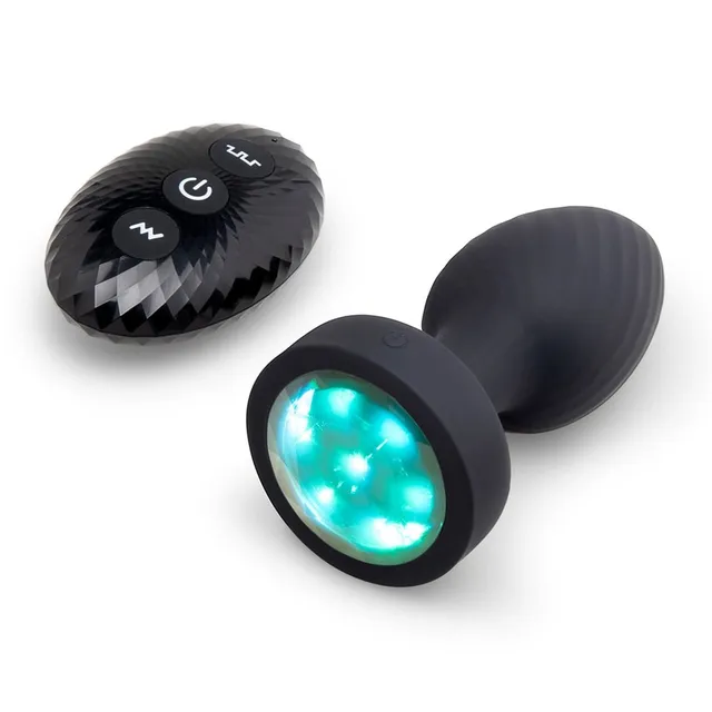 B-VIBE 3.5 INCH LIGHT UP BUTT PLUG