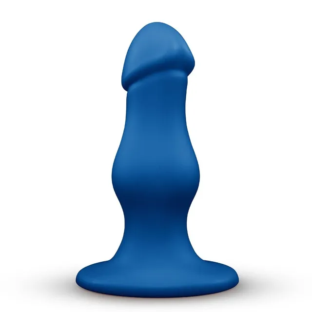 B-VIBE GAPE 8.25 INCH BULBOUS DILDO WITH SUCTION CUP