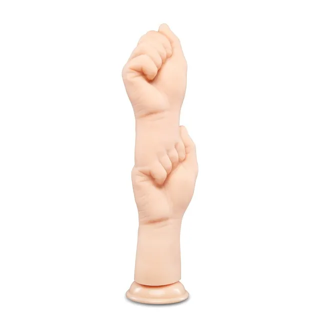 B-VIBE FISTS 14.5 INCH FIST-STYLE REALISTIC DILDO WITH SUCTION CUP