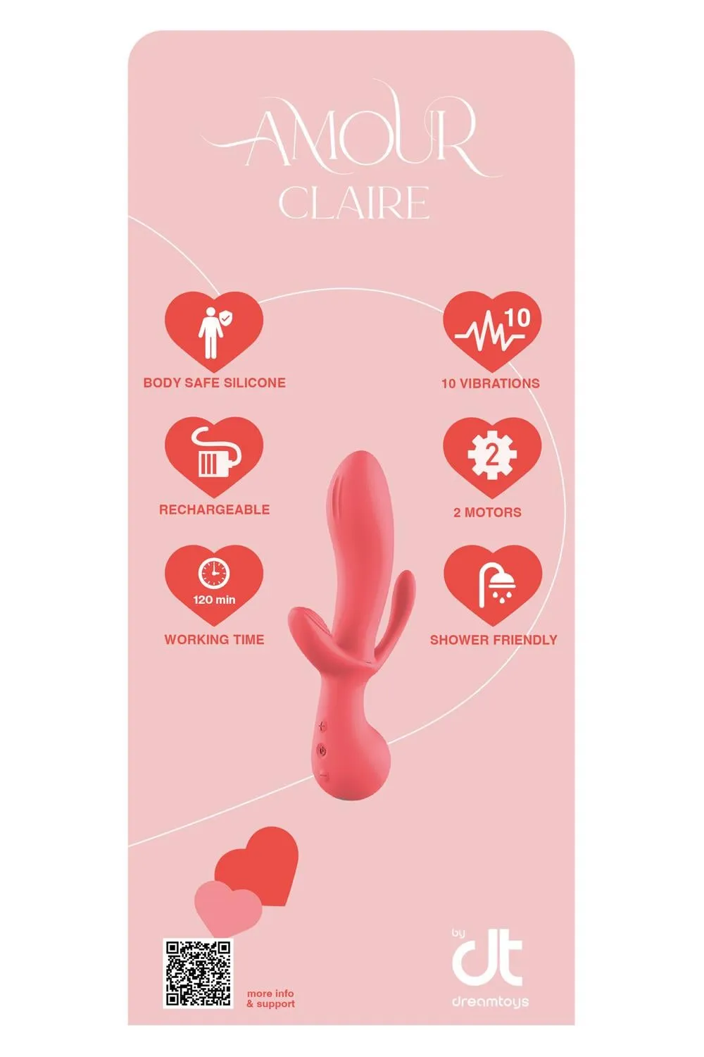 INLAY TRIPLE PLEASURE VIBE CLAIRE