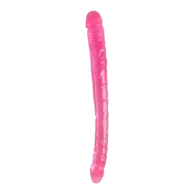 BUBBLEGUM BLAST GROOVY TIMES PINK CLASSIC JELLY 14,8 INCH DOUBLE DONG