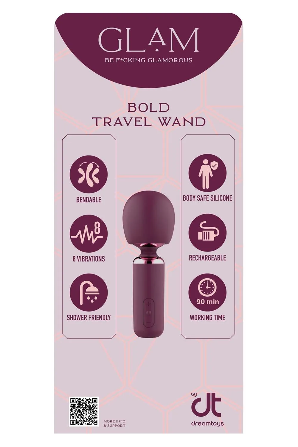 INLAY BOLD TRAVEL WAND