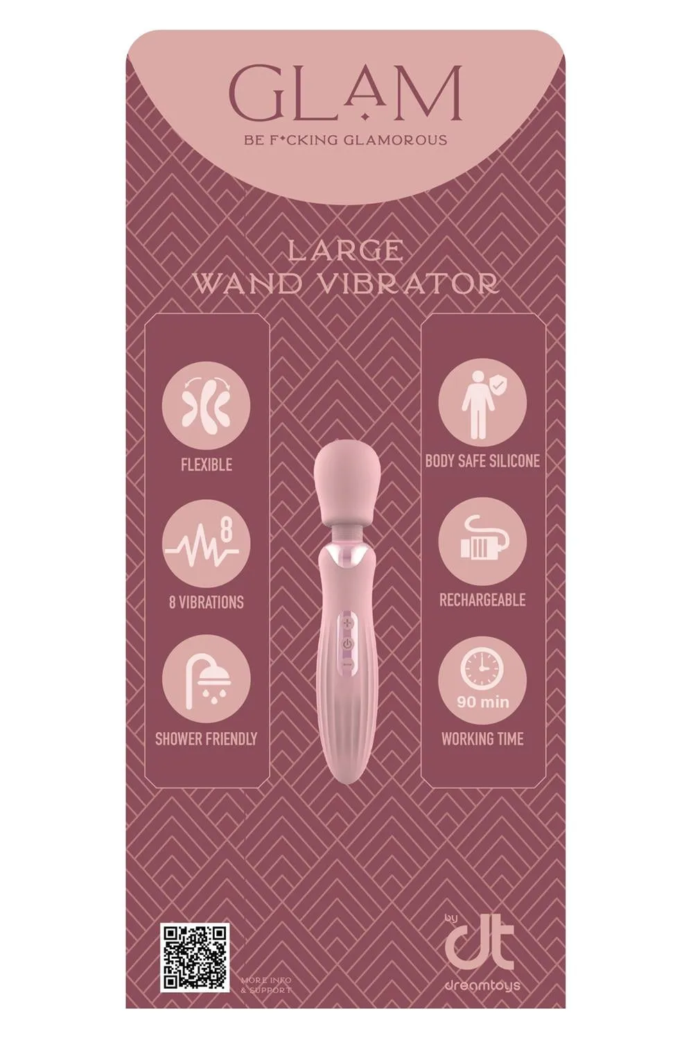 INLAY LARGE WAND VIBRATOR
