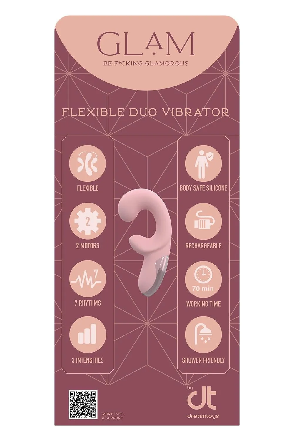 INLAY FLEXIBLE DUO VIBRATOR