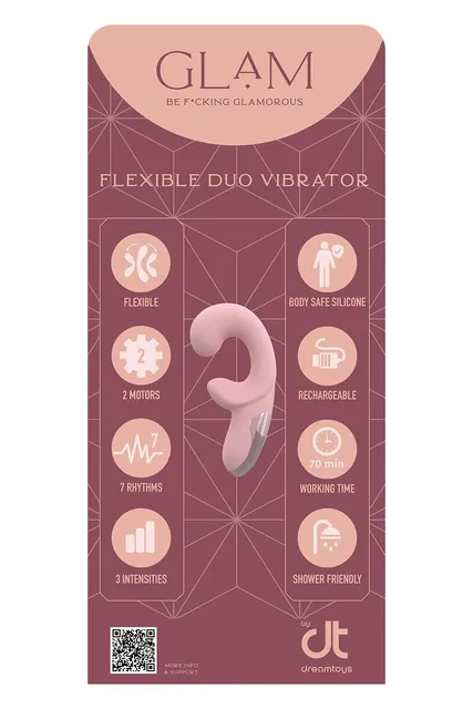 INLAY FLEXIBLE DUO VIBRATOR