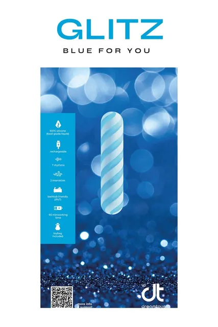 INLAY BLUE FOR YOU BULLET VIBRATOR
