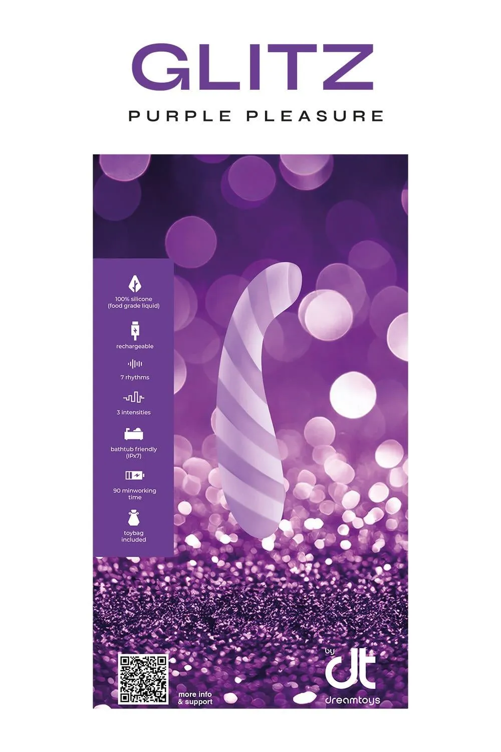 INLAY PURPLE PLEASURE G-SPOT VIBRATOR
