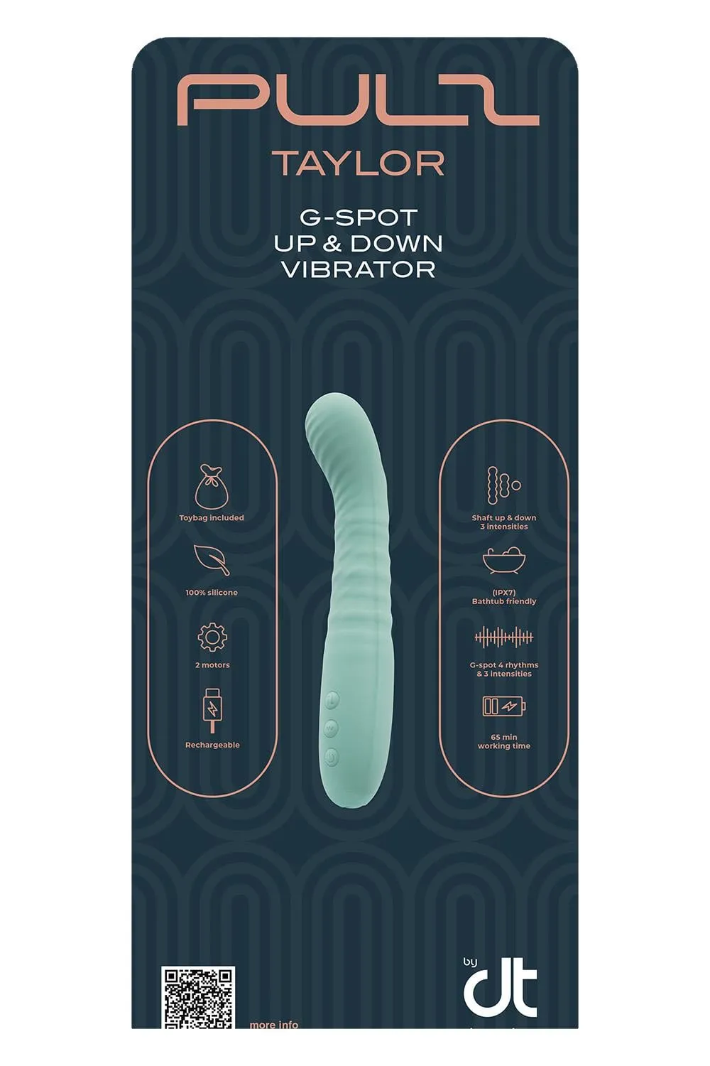 INLAY TAYLOR G-SPOT UP&DOWN VIBRATOR