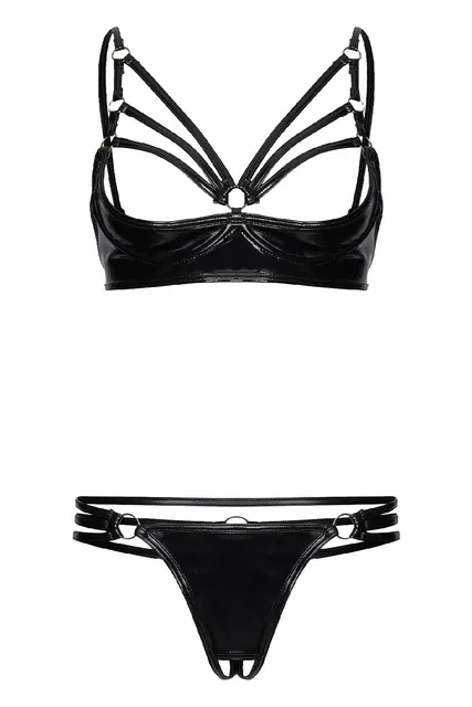 GUILTY PLEASURE NOCTURNE NIGHT SET BLACK