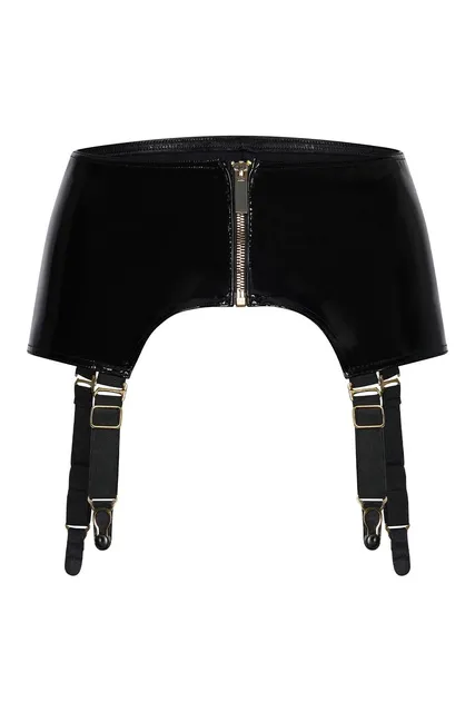 GUILTY PLEASURE MIDNIGHT SUSPENDER BELT BLACK
