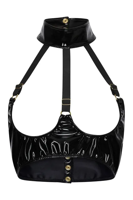 GUILTY PLEASURE HEROIC HALO BRA BLACK