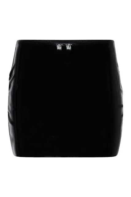 GUILTY PLEASURE STRIKE SKIRT BLACK
