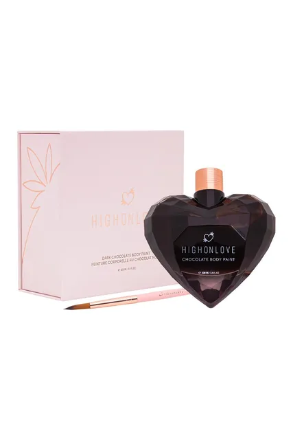 HIGH ON LOVE DARK CHOCOLATE BODY PAINT 100ML