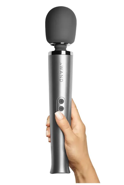 LE WAND GREY RECHARGEABLE MASSAGER