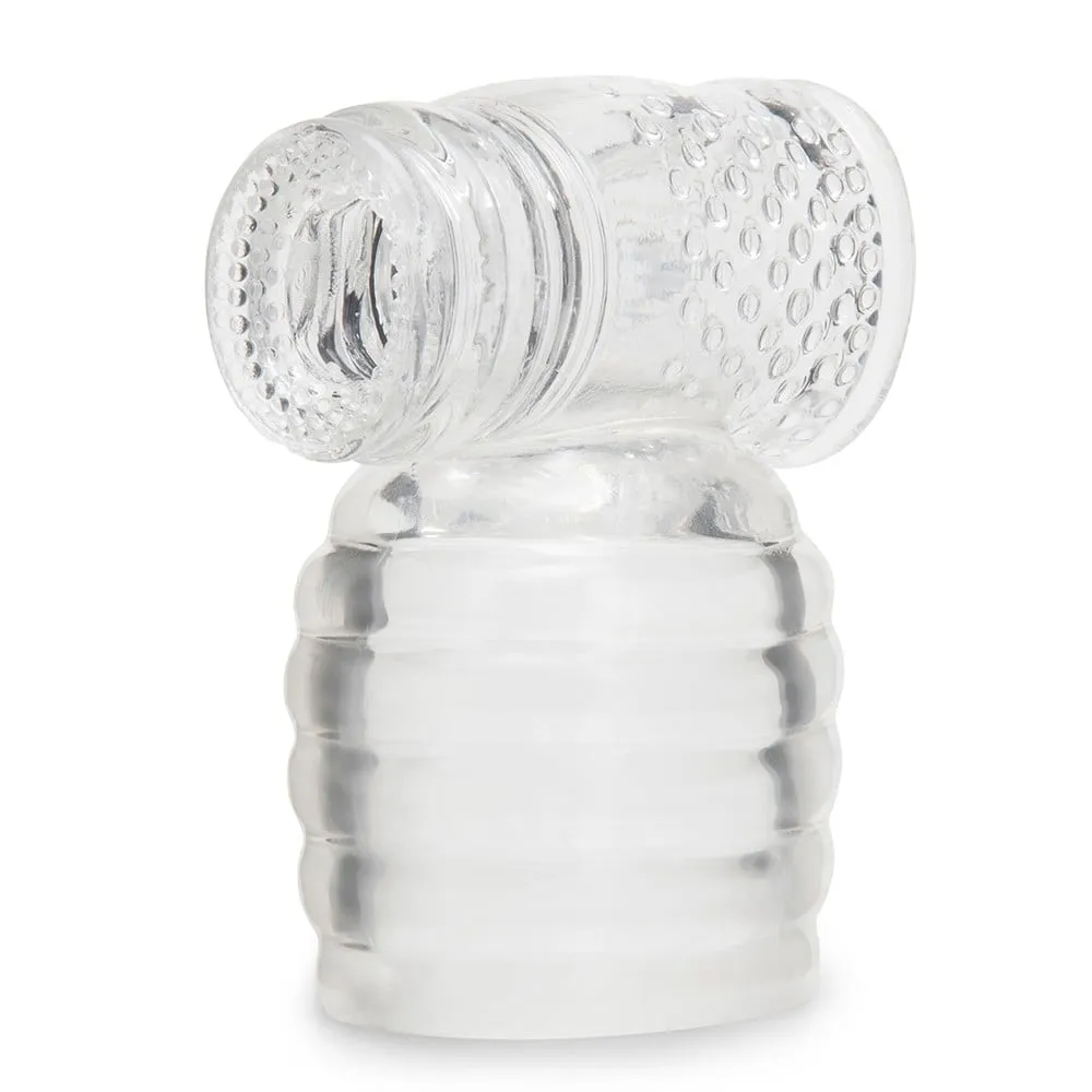 LE WAND CLEAR MALE MASTURBATOR WAND ATTACHMENT