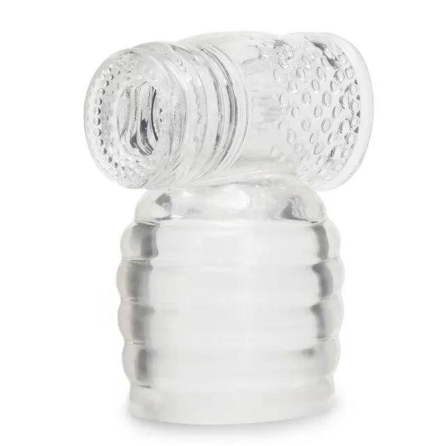LE WAND CLEAR MALE MASTURBATOR WAND ATTACHMENT