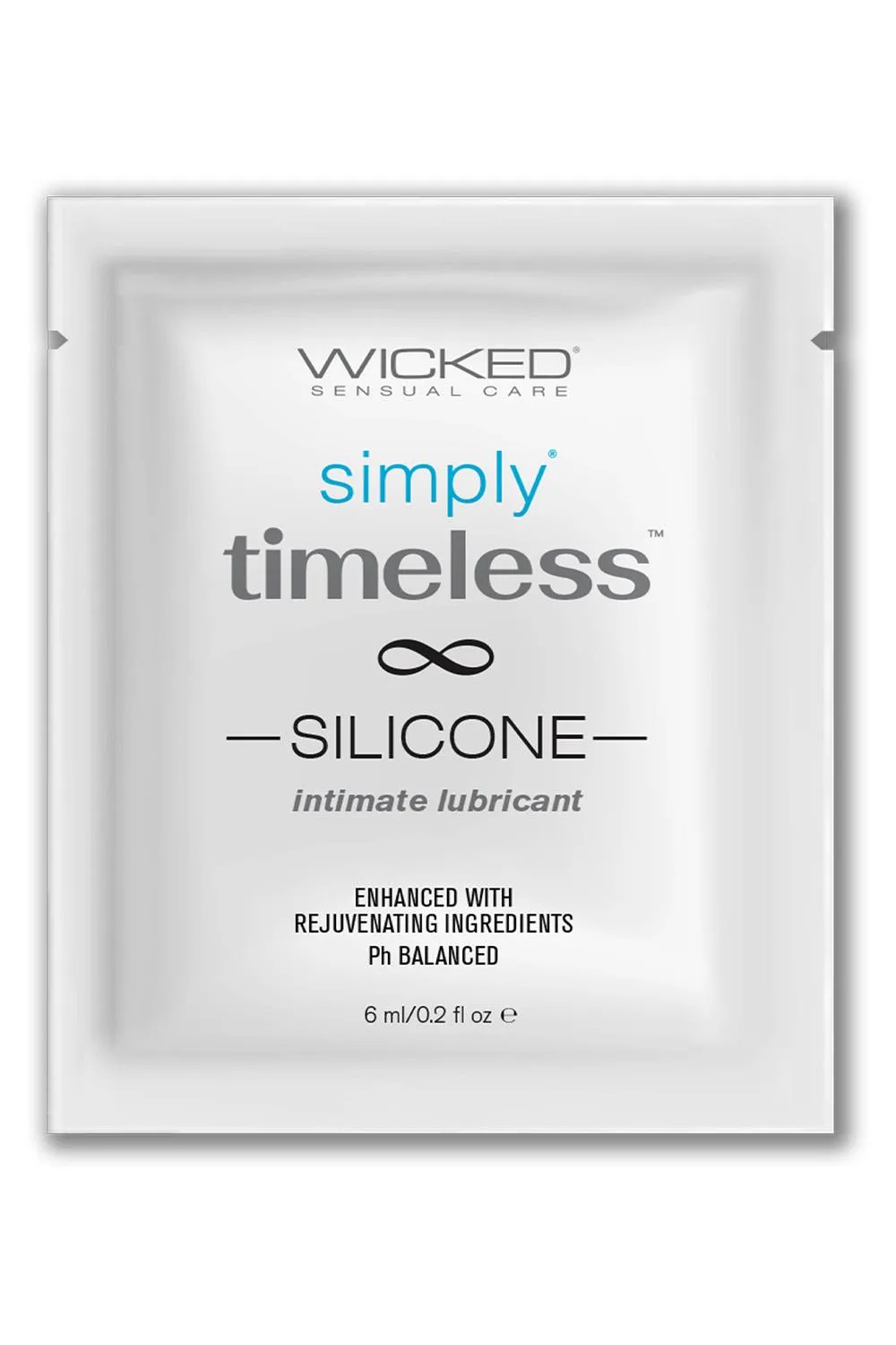 WICKED SACHET SIMPLY TIMELESS SILICONE 40PCS