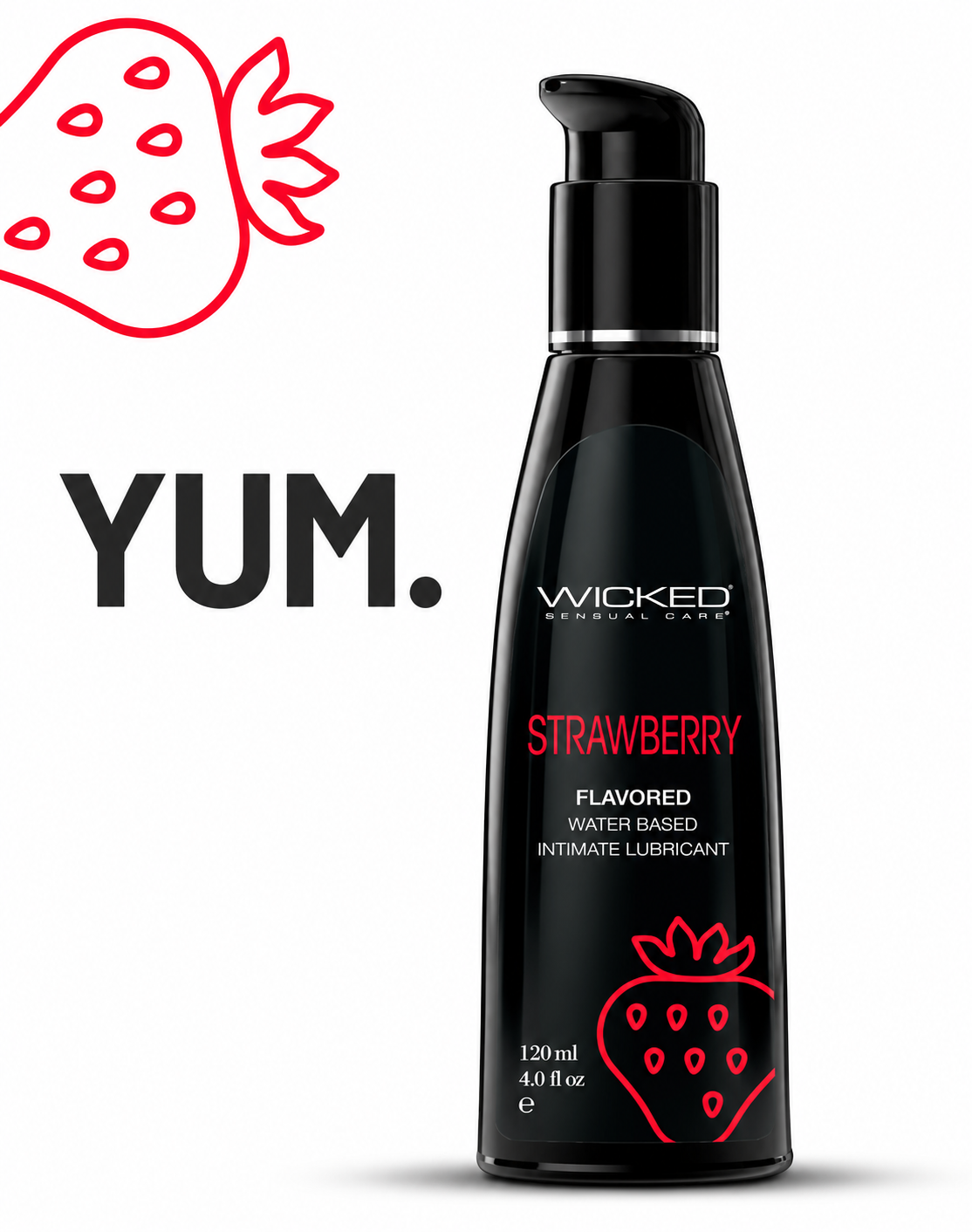 WSC Flavored Lubricants campaign visual